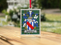 Personalized Family Crest Ornament product type
