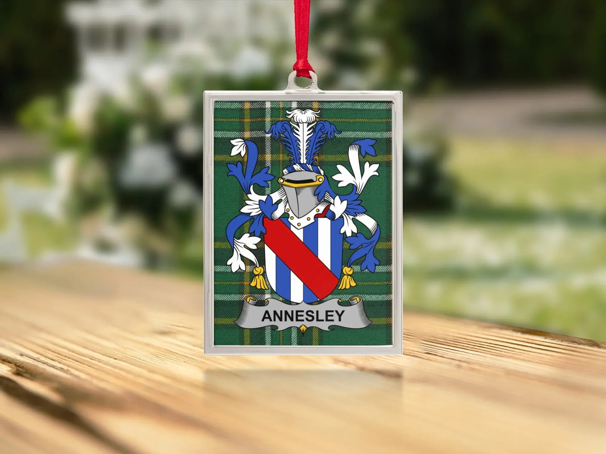Personalized Family Crest Ornament product type