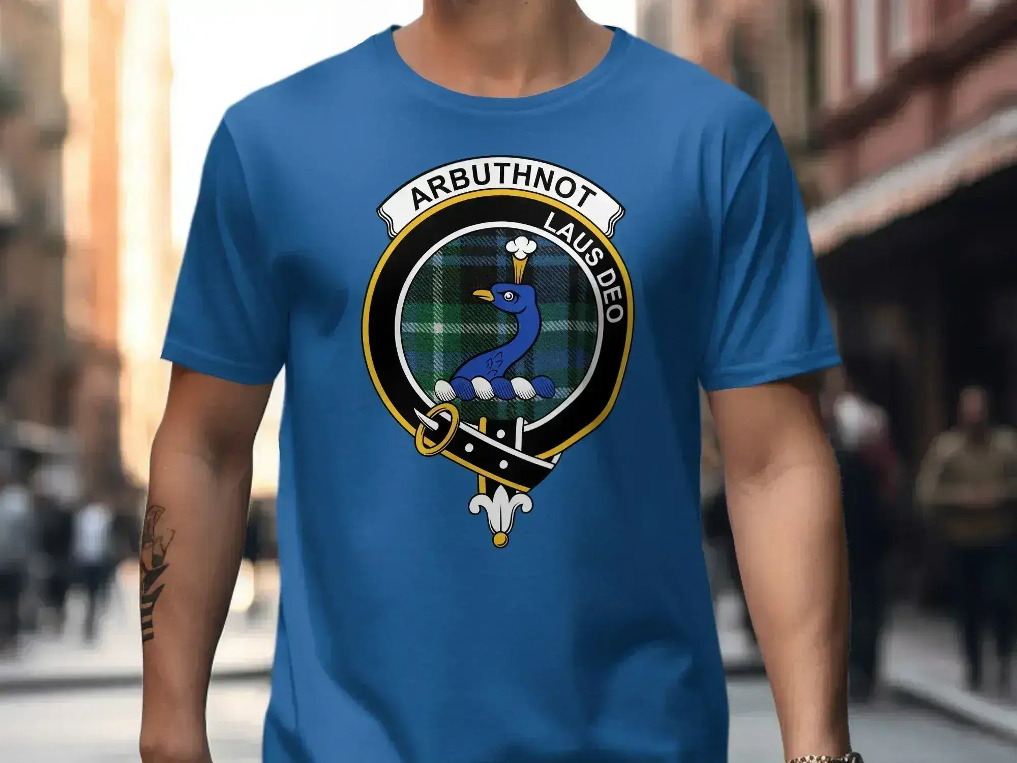 Arbuthnot Family Crest Design Casual T-Shirt product