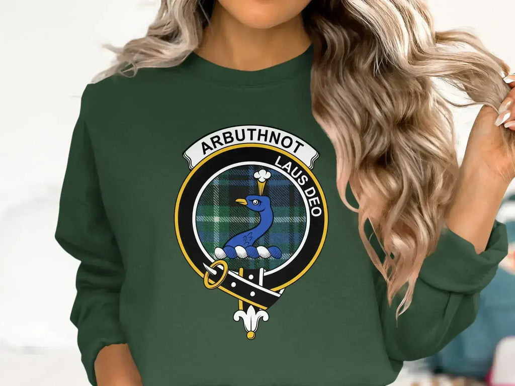 Arbuthnot Clan Crest Badge Embroidered Sweatshirt product