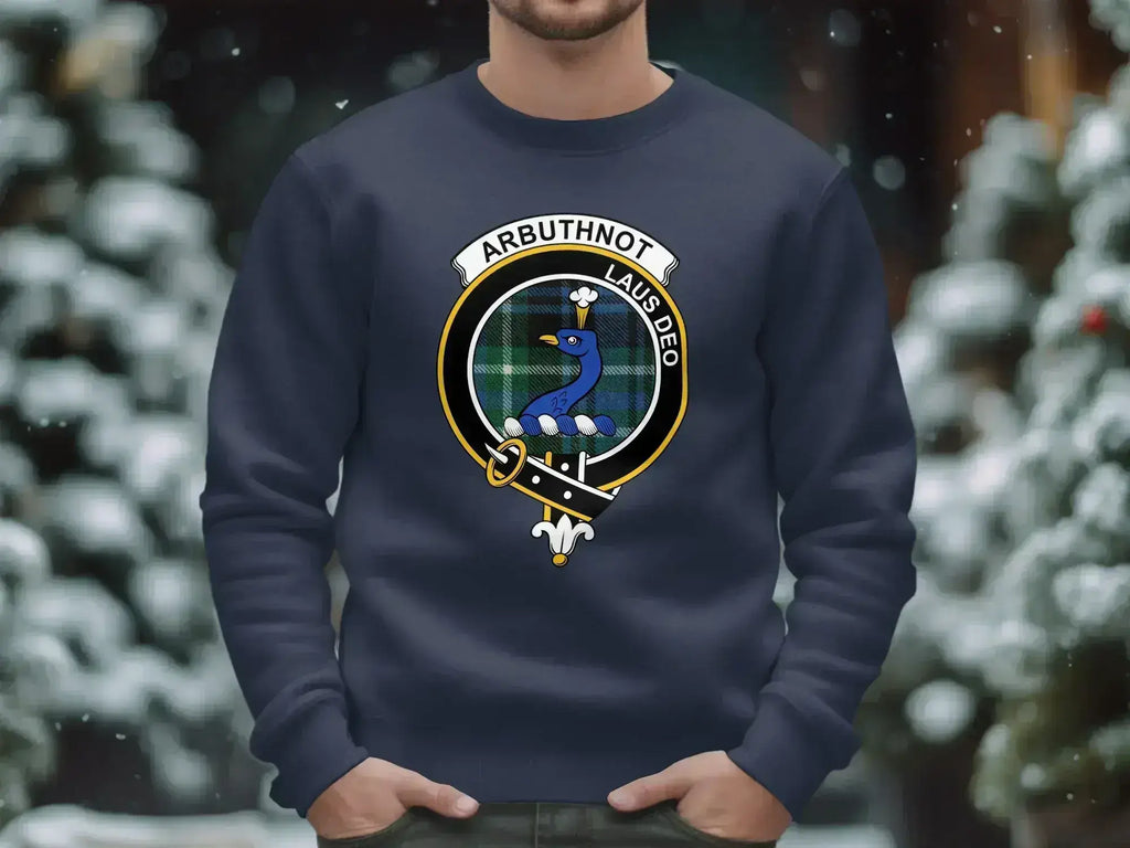 Arbuthnot Laus Deo Emblem Navy Blue Sweatshirt product