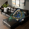 Arbuthnot Laus Deo Clan Crest Blanket