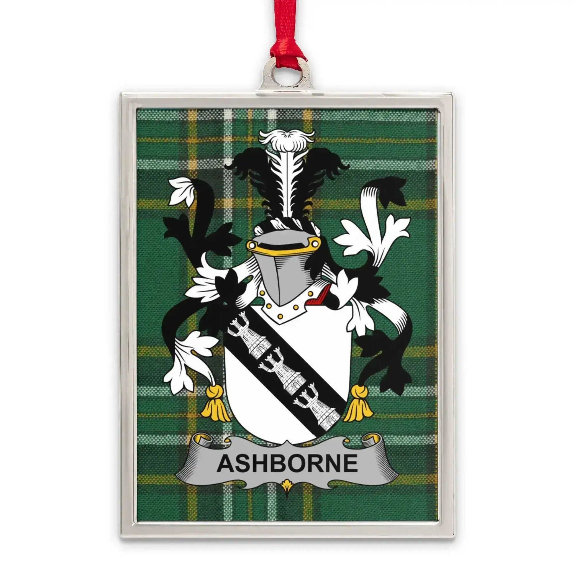 Ashborne Family Crest Coat of Arms Plaque product type