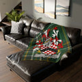 Luxurious Personalized Family Crest Blanket