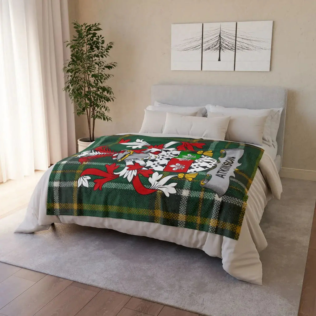 Cozy and Stylish Aragon Plaid Bed Blanket