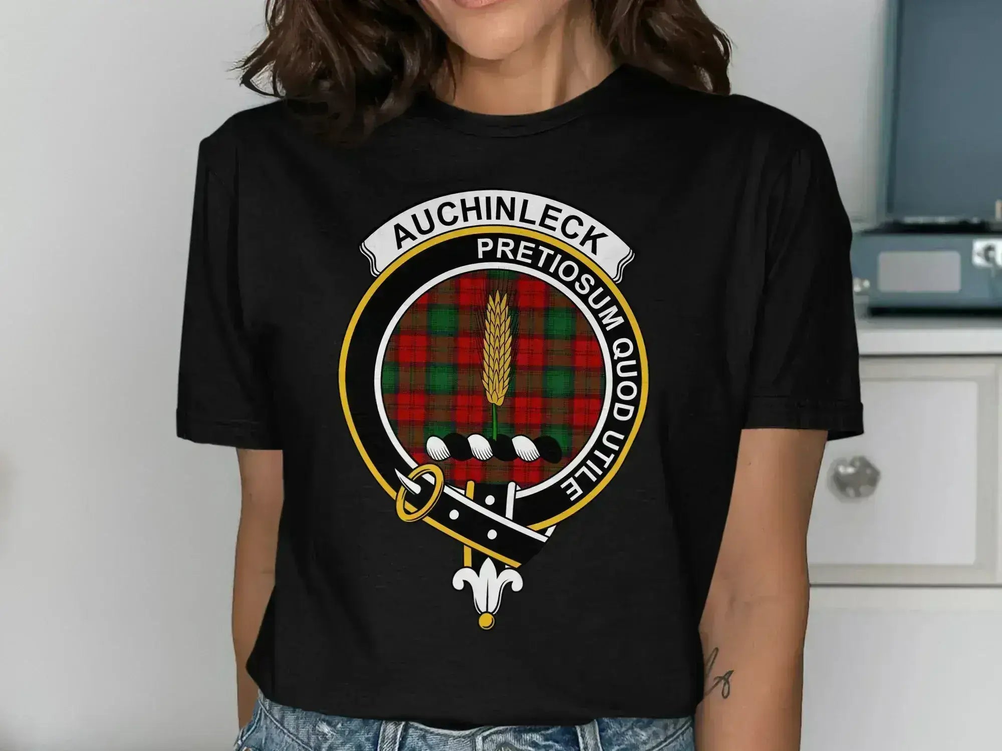 Auchinleck Pretiosum Quod Utile Graphic T-Shirt product