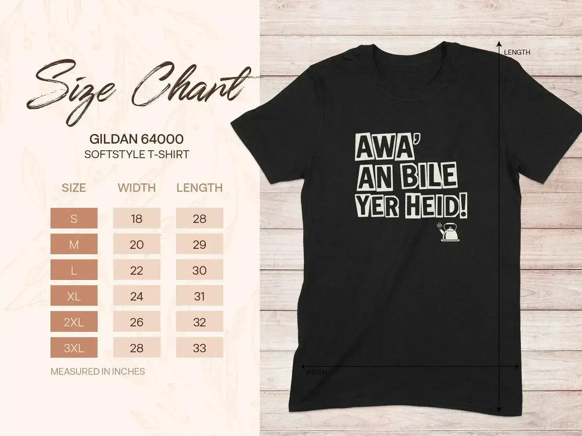 Scottish Phrase Gildan 64000 Softstyle T-Shirt