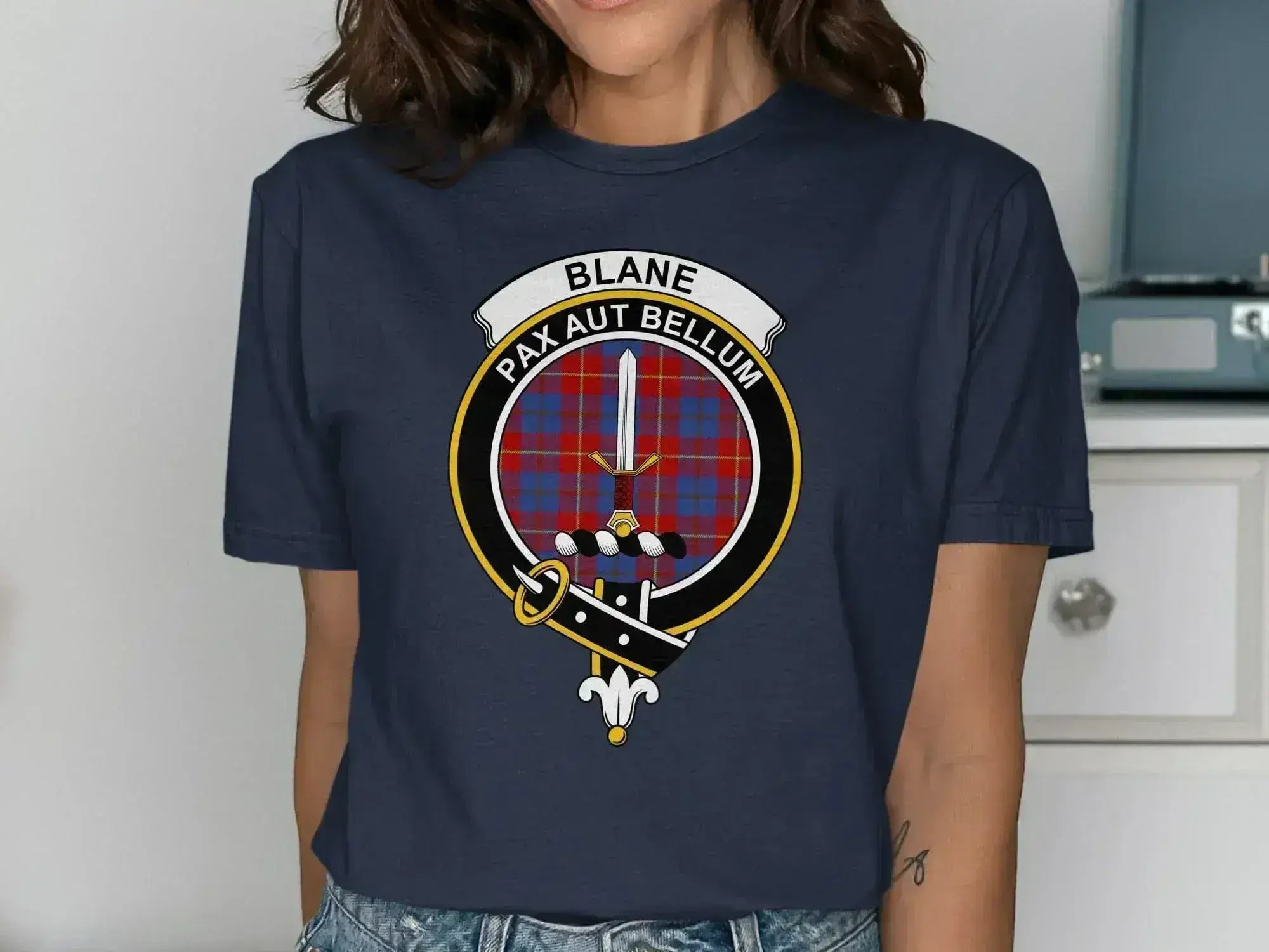 Blane Pax Aut Bellum Emblem Design T-Shirt product