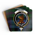 Scottish Tartan Baird Family Clan Crest Coaster product