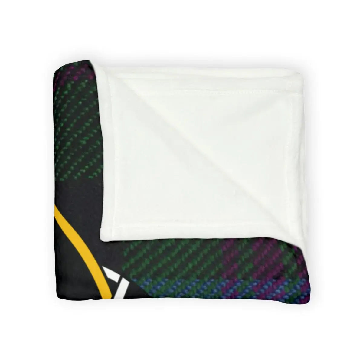 Cozy and Colorful Plaid Design Blanket