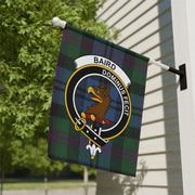Baird Clan Crest Tartan Garden Flag – Two Sizes