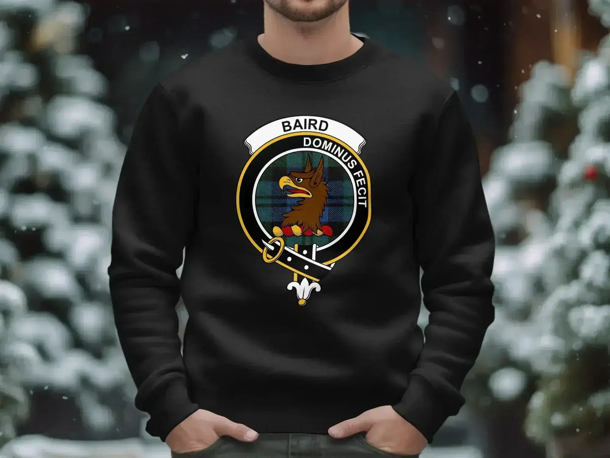 BAIRD Crest Winter Edition Customizable Sweater product