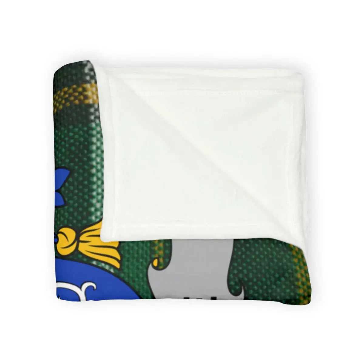 Cozy Hogwarts House Crest Printed Blanket