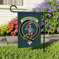 Bannerman pro patria knight crest garden flag — 24.5x32 inch outdoor display