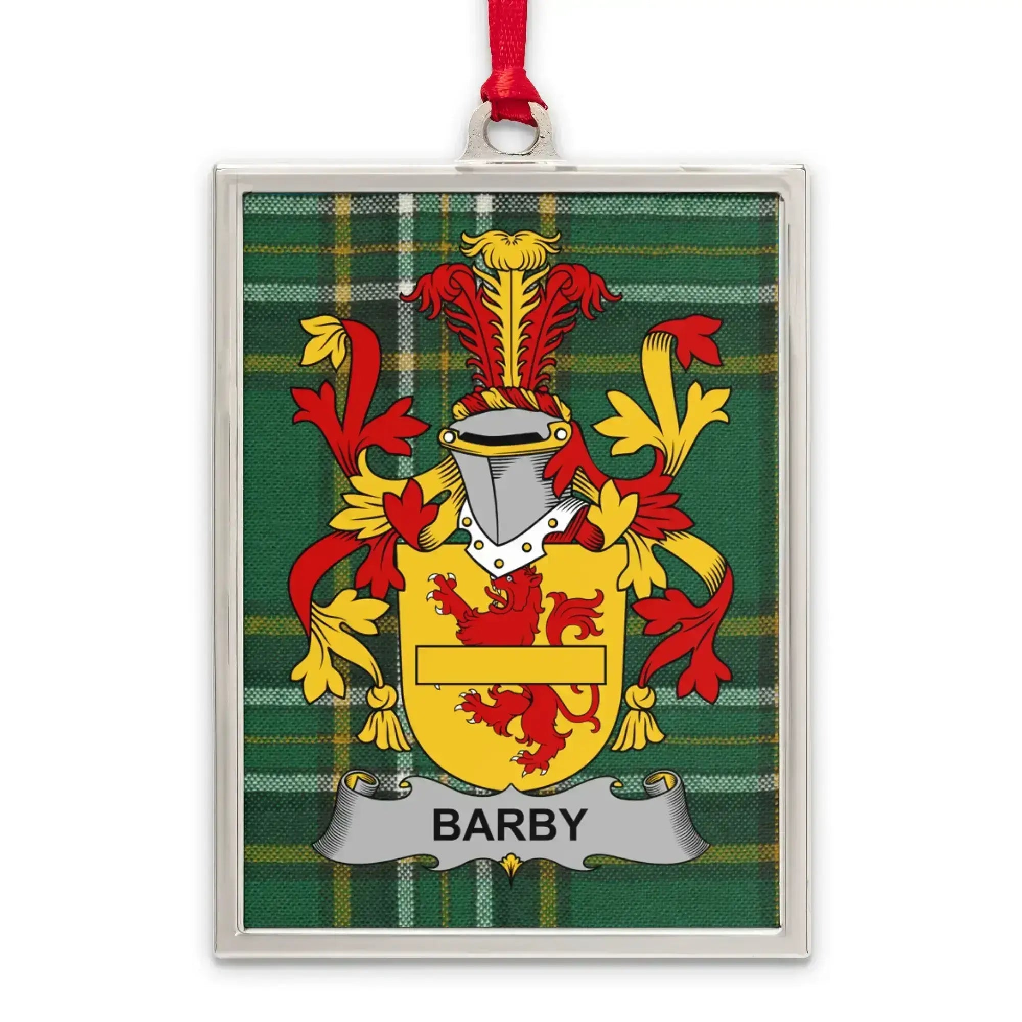 Custom Family Crest Personalized Ornament product type