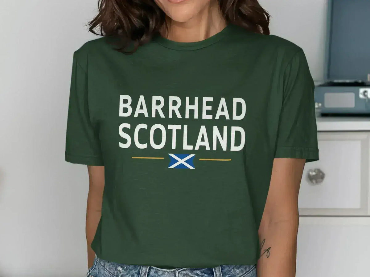Barrhead Scotland Graphic Printed Tee