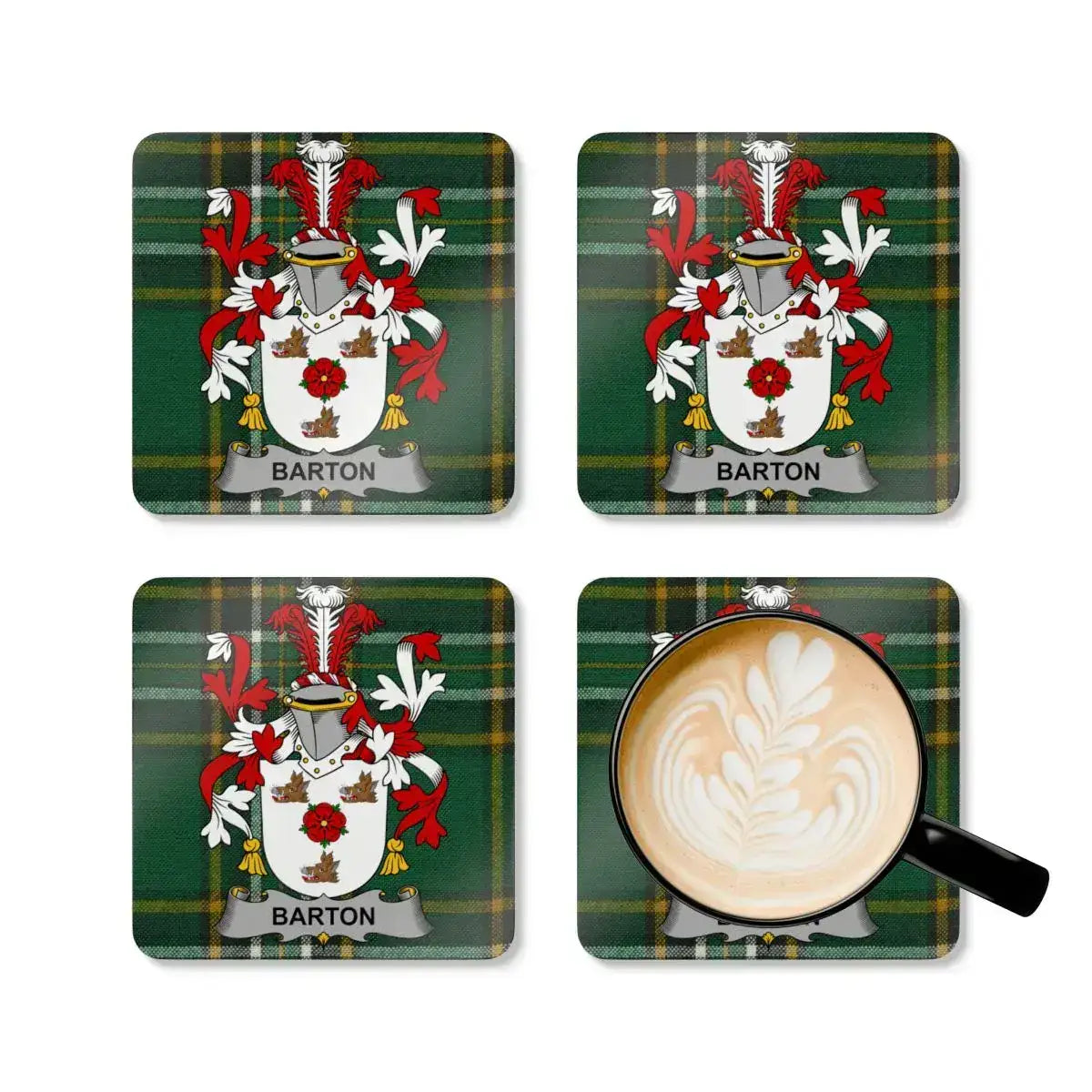 Family Crest Barton Coasters Set of Four product type