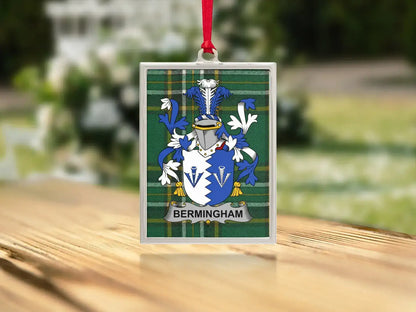 Bermingham Family Crest Shield Design product