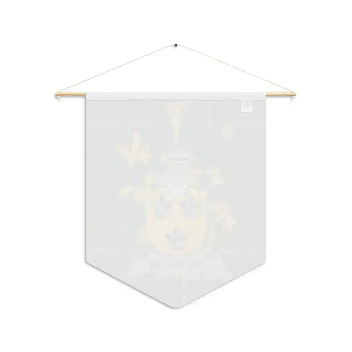 Elegant Wall Banner with Family Crest Design product