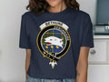 Bethune Debonnaire graphic tee — royal blue, unisex fit