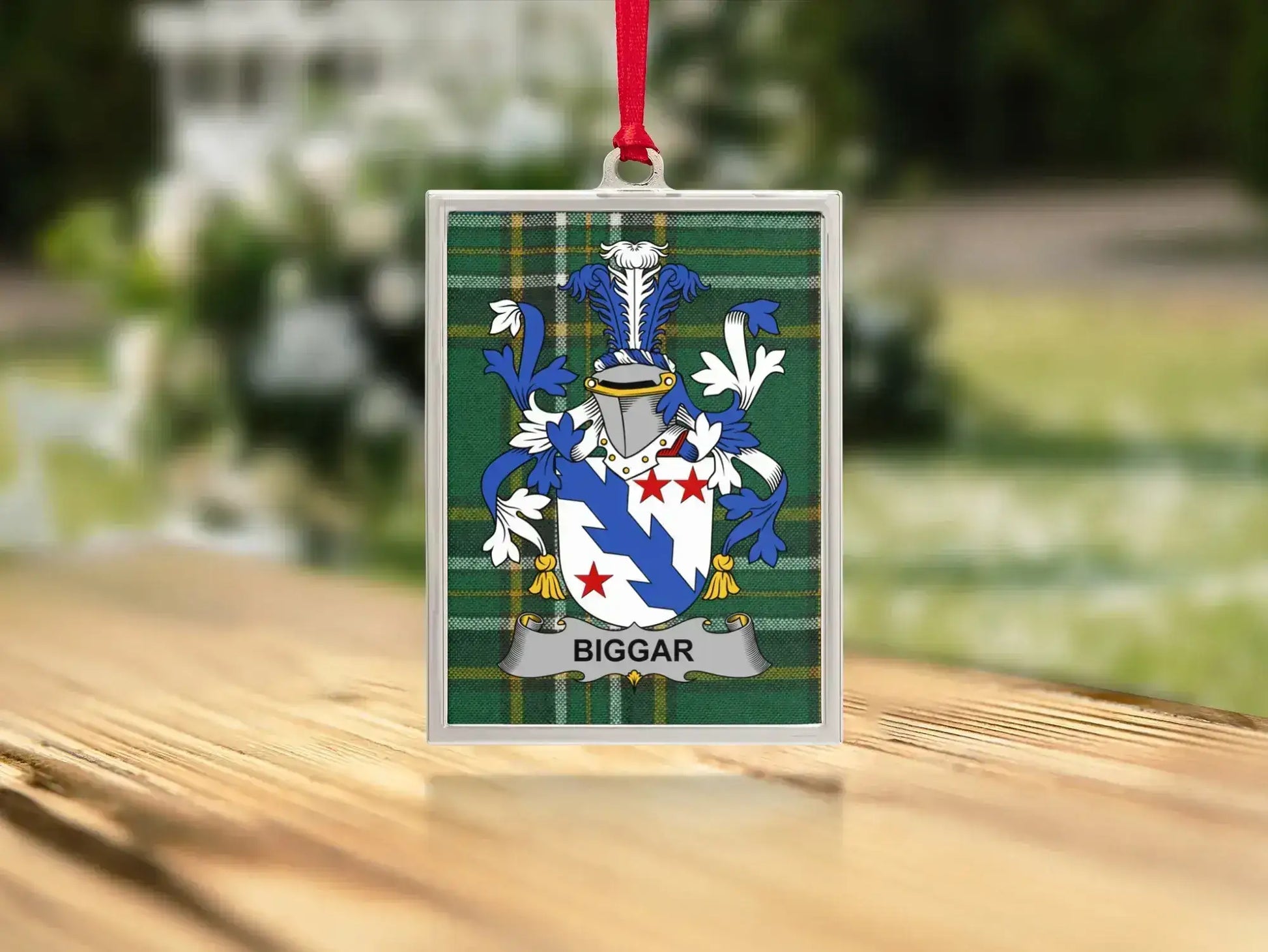 Biggar Family Crest Hanging Decoration product