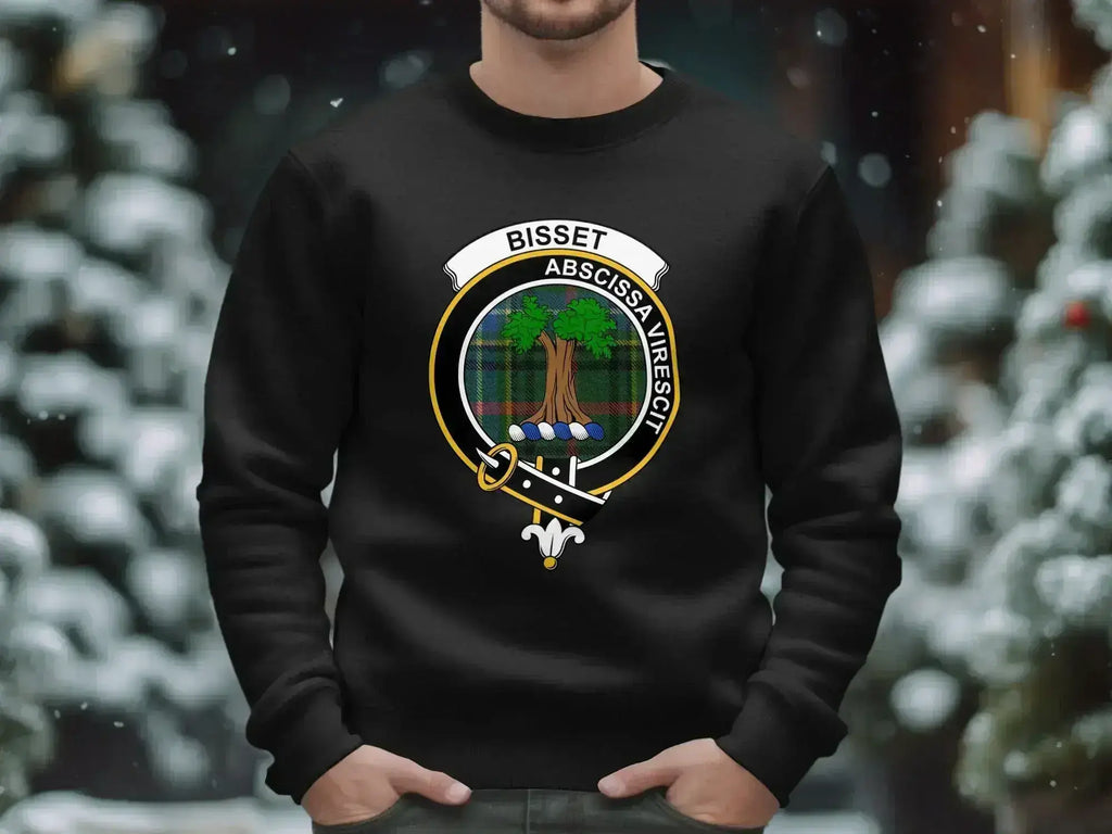 Bisset Abscissa Virescit Clan Crest Sweatshirt product