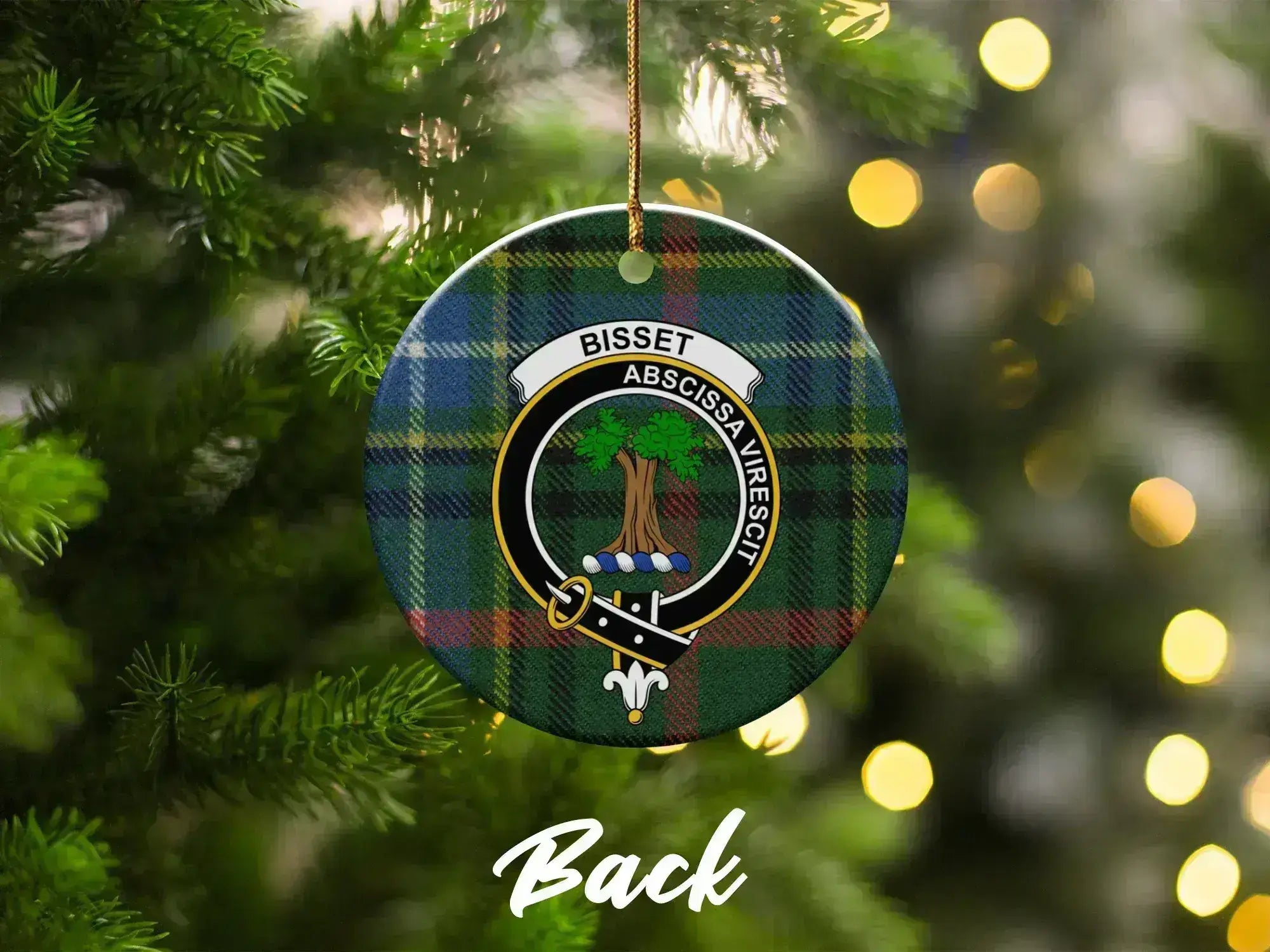 Bisset Abscissa Virescit Christmas Tree Ornament product