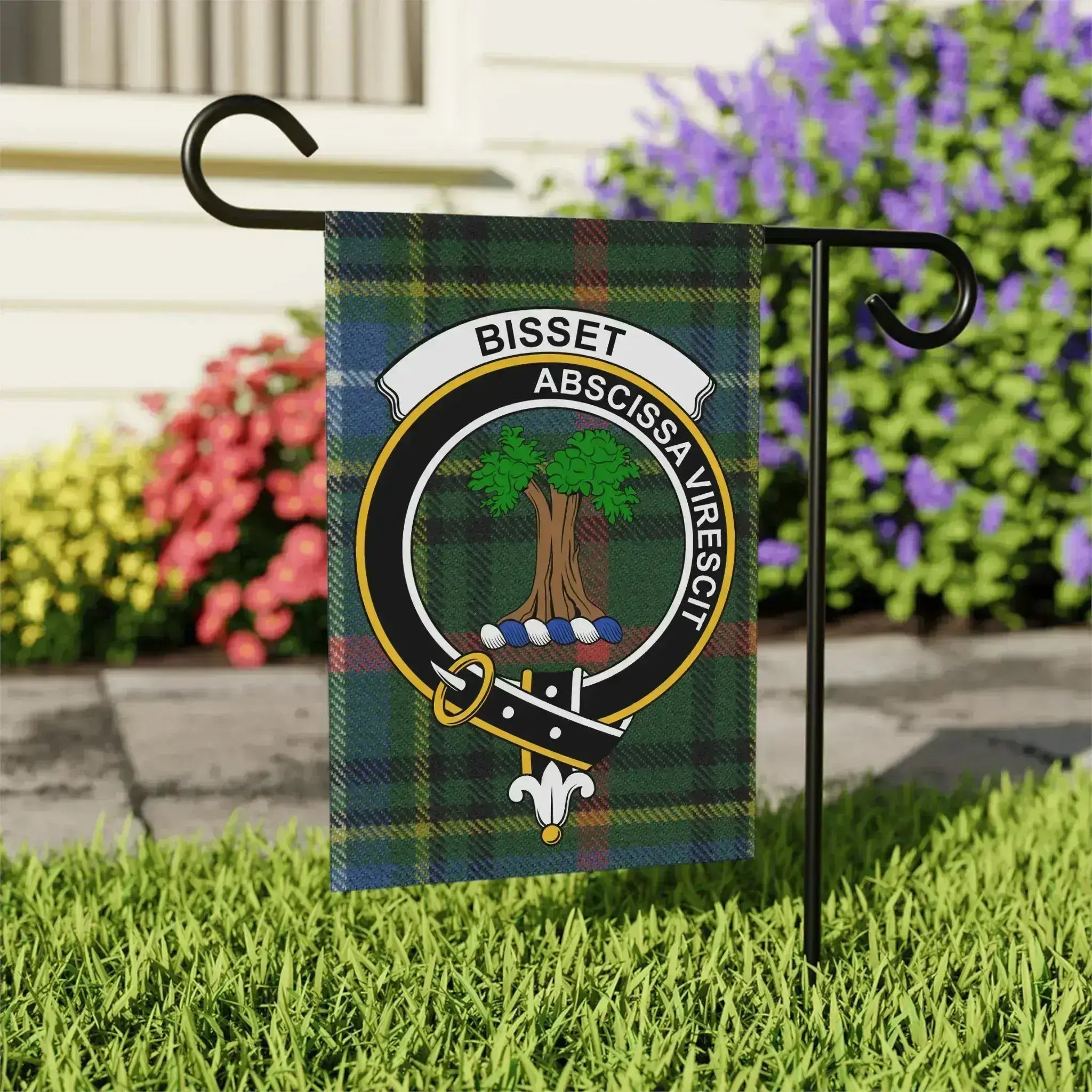 Bisset Abscissa Virescit Garden Flag product