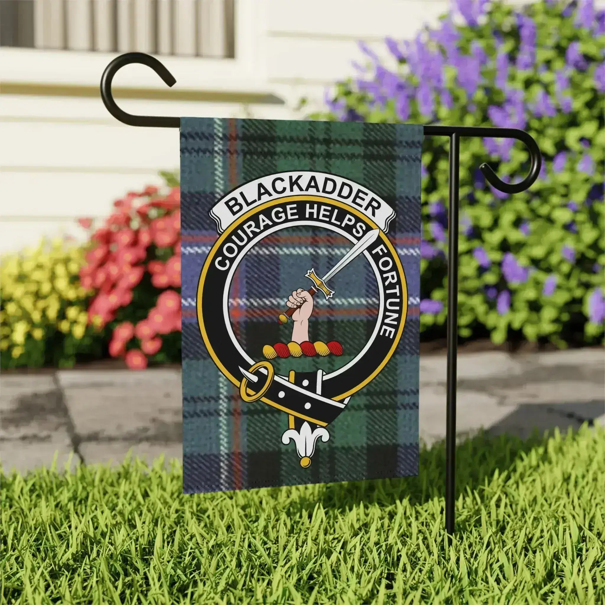 Blackadder Courage Helps Fortune Flag product type