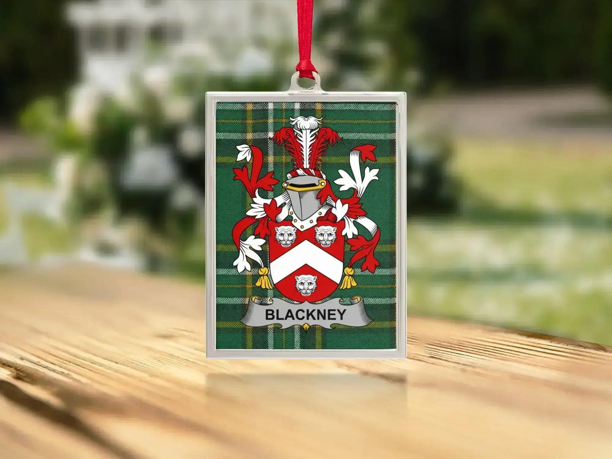 Blackney Family Crest Design Hanging Ornament product