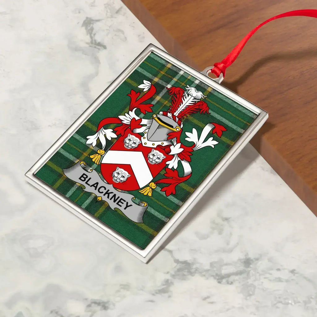 Blackney Family Crest Plaid Design Decorative product