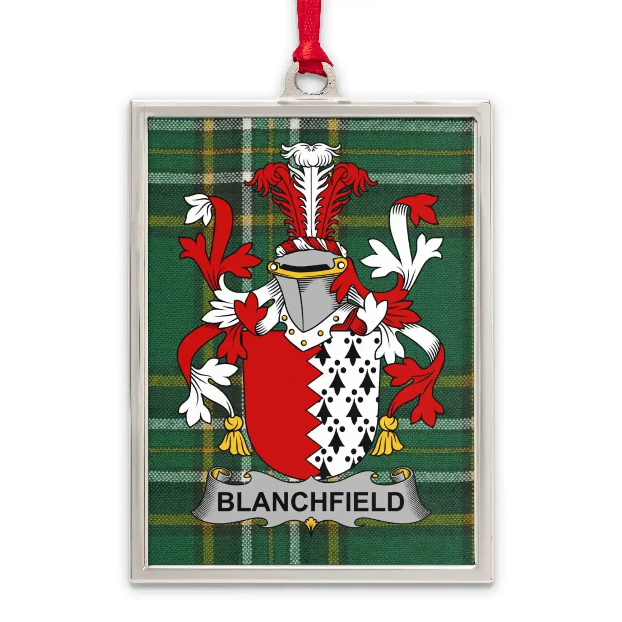 Blanchfield Family Crest and Shield Design product