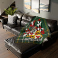 Detailed Custom Family Crest Blanket
