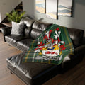 Colorful Boland Crest Blanket for Cozy Lounging