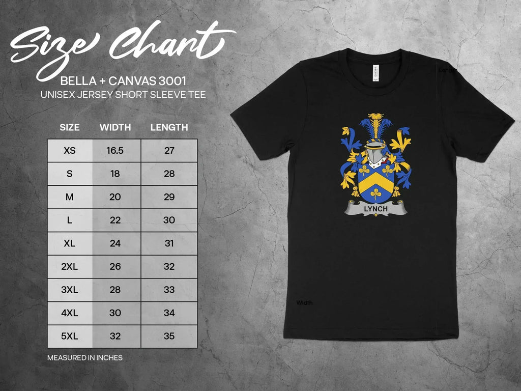 Customizable Family Crest Short Sleeve Tee product type