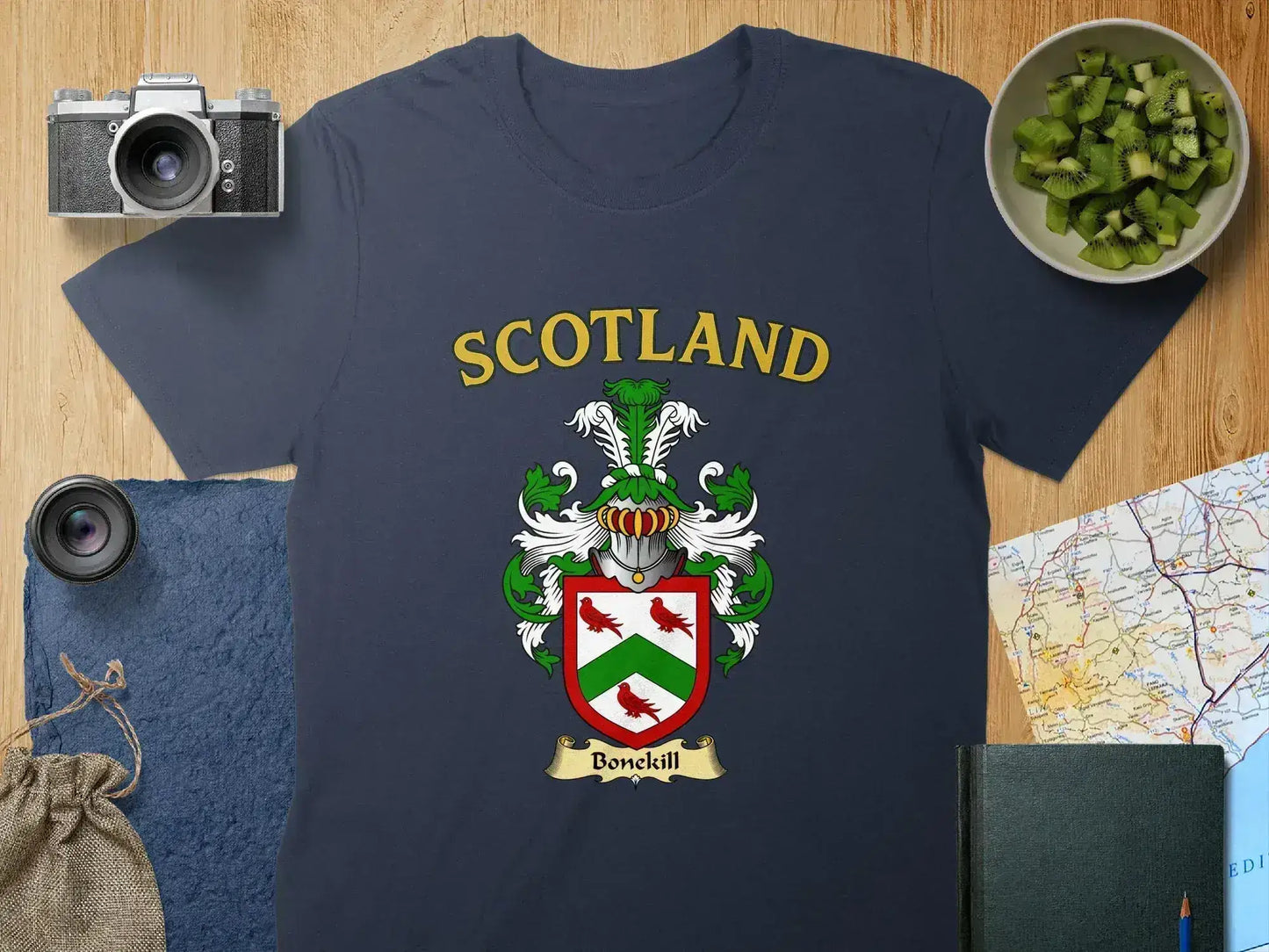 Scotland Bonekill Crest Emblem Graphic T-Shirt product