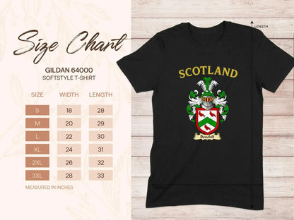 Scotland Bandell Crest T-Shirt clothing product