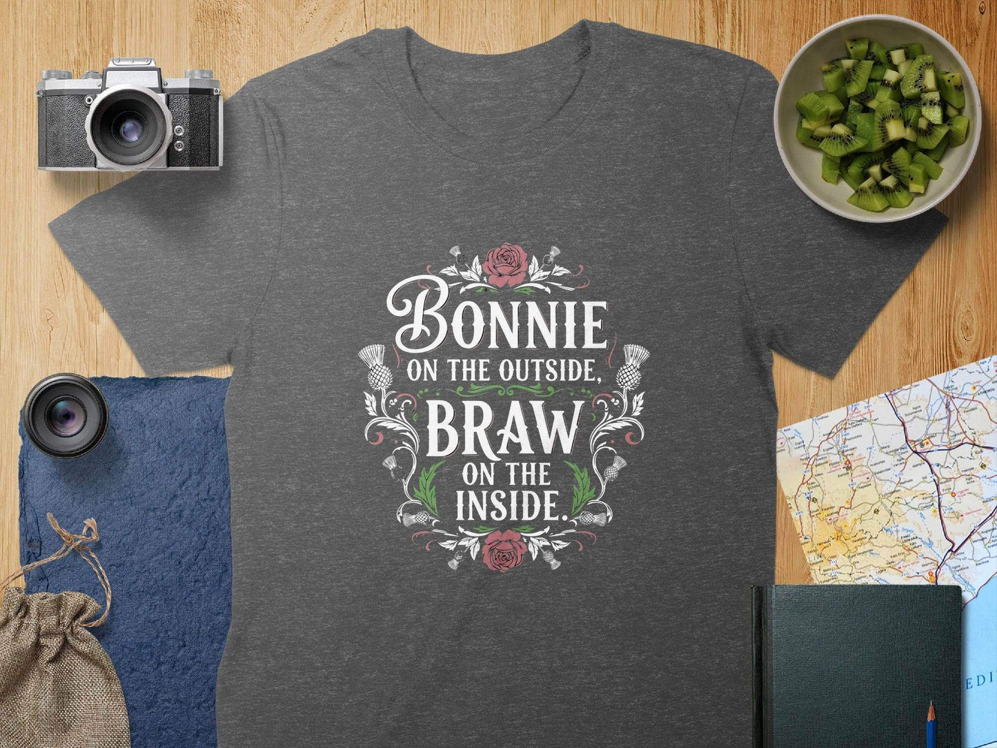 Bonnie on the Outside Braw on the Inside T-shirt product