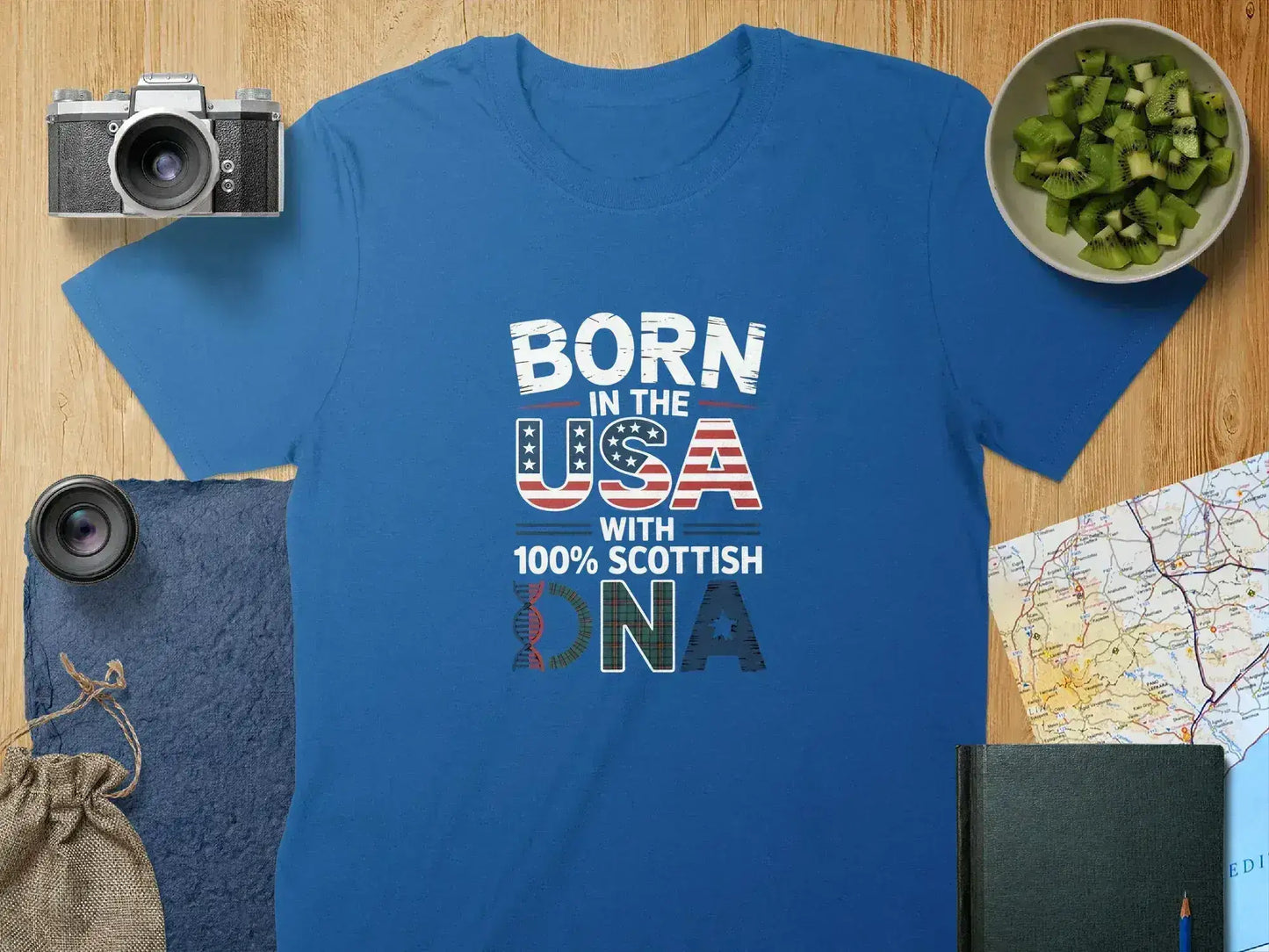 Born in the USA with 100 Percent Scottish DNA product type