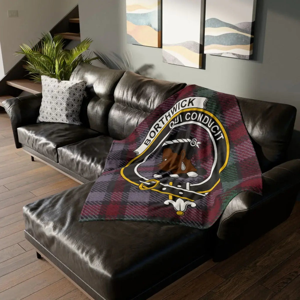 Borthwick Qui Conducit Tartan Plaid Blanket product