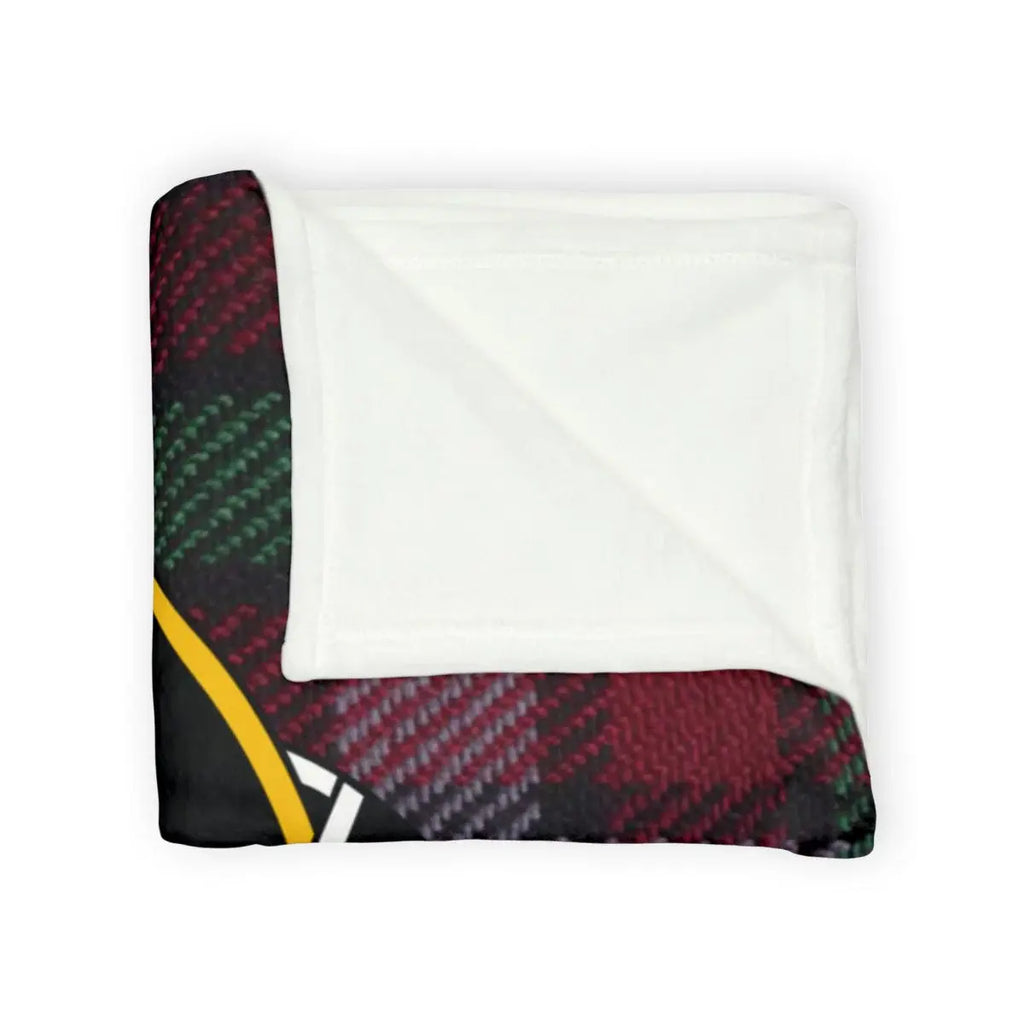 Colorful Plaid Pattern Side Cozy and Comfortable Blanket