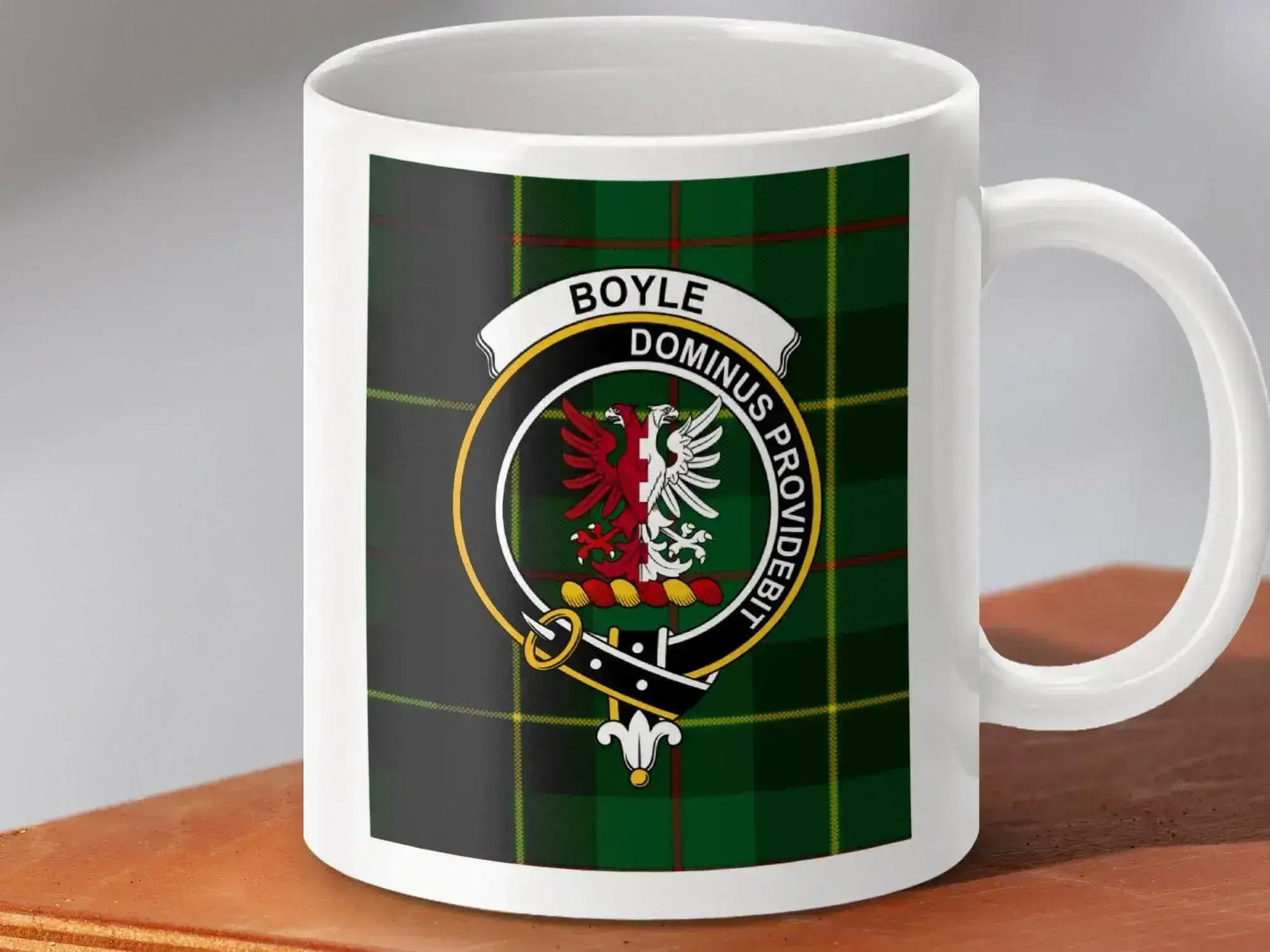 Boyle Dominus Providebit Clan Crest Mug product