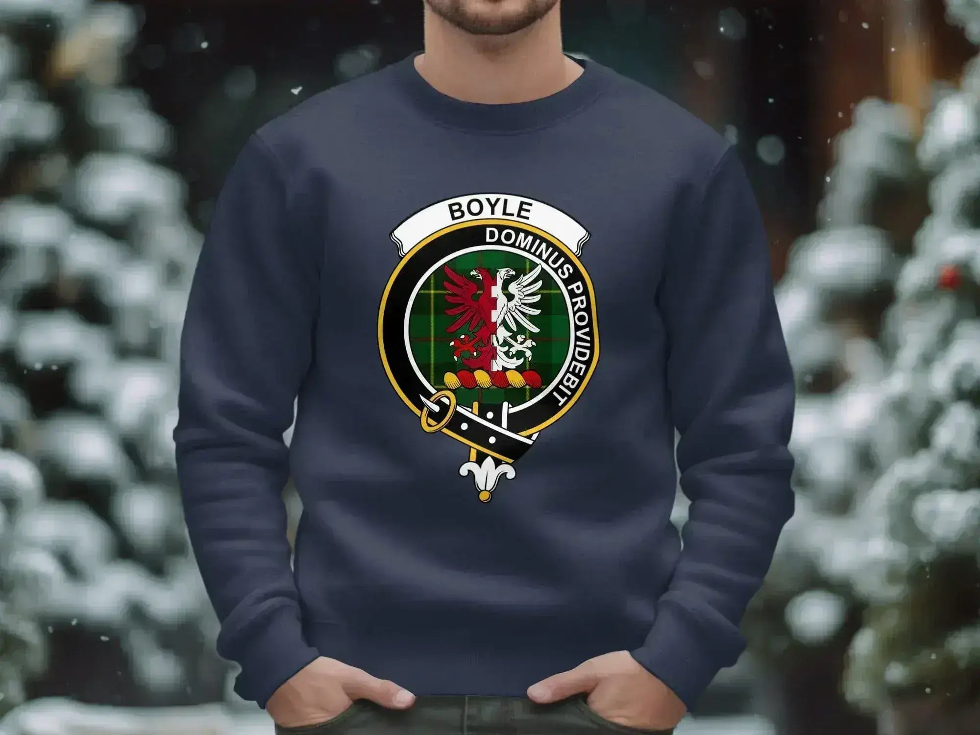 Boyle Dominus Providebit Crest Sweatshirt product type