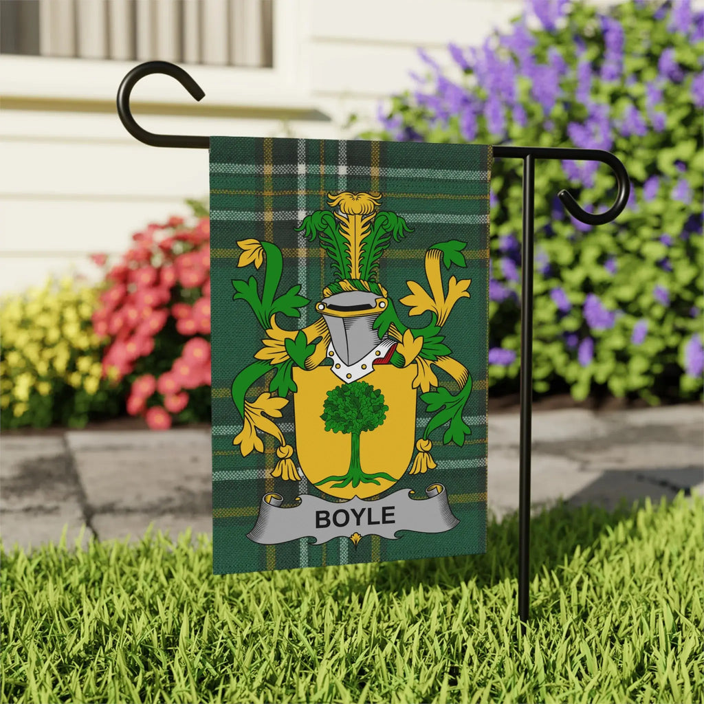 Boyle Family Crest Garden Flag Outdoor Decor product type