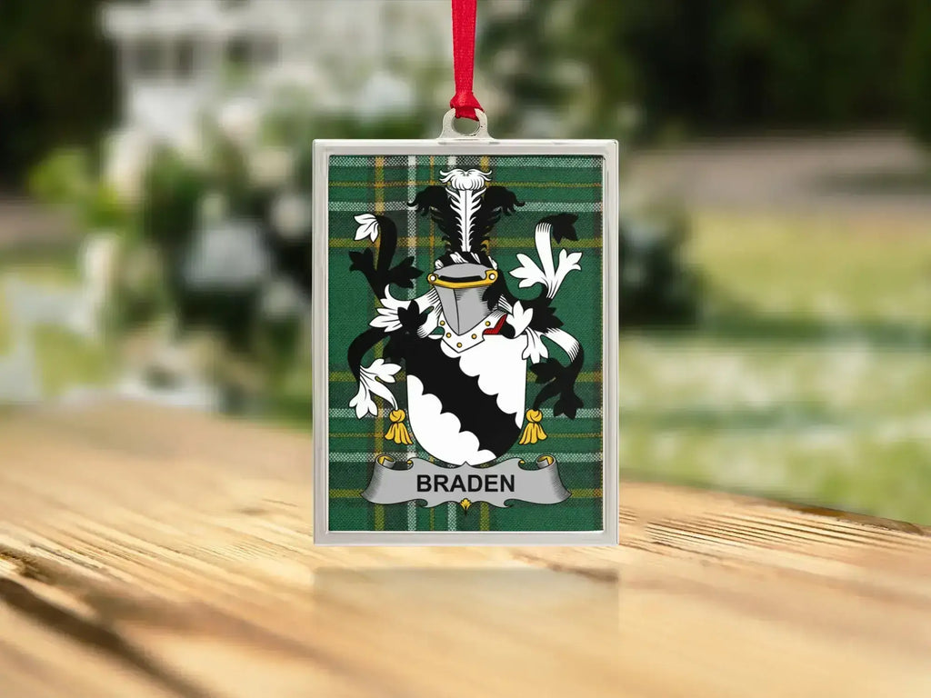 Family Crest Design Customized Name Plaque product type
