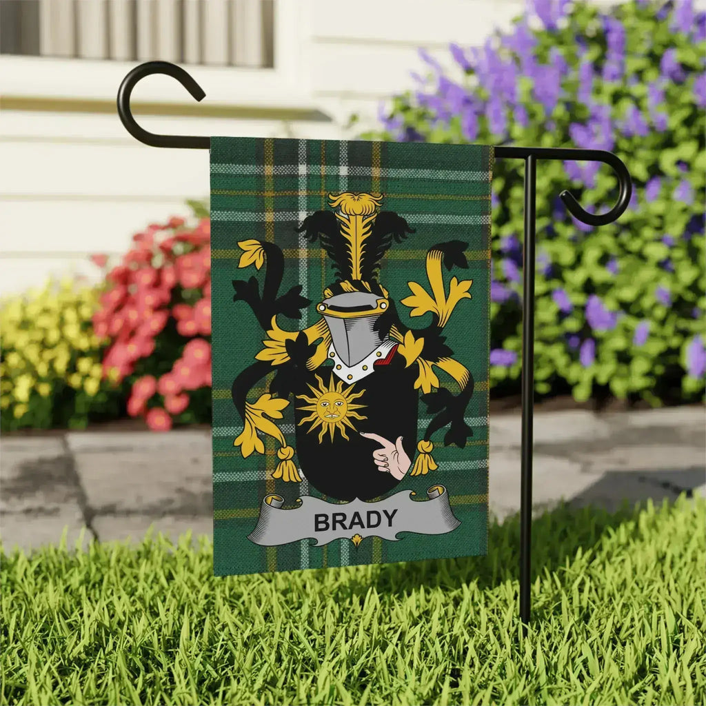 Personalized Family Crest Garden Flag Product