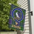 Brander Plaid Flag with Family Crest product