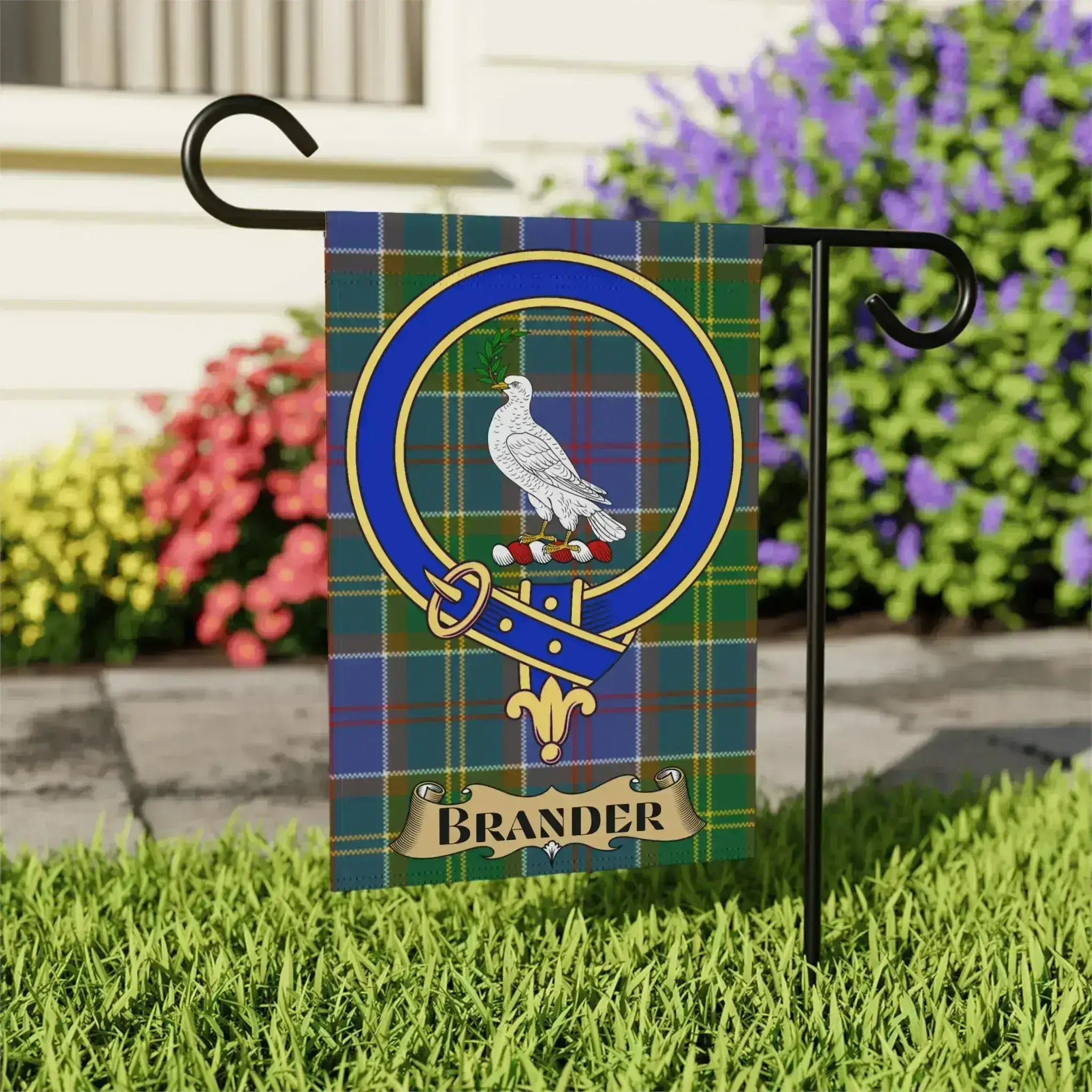 Brander Family Crest Garden Flag Outdoor Decor product