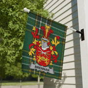Brennan Irish Family Crest Garden Flag