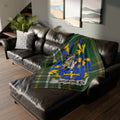 Personalized Brinkley Family Crest Blanket
